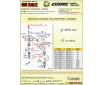 Cosmic Forklift Parts ON SALE NO.177-COSMIC BRACKET ENGINE ,FR & SUPPORT , ENGINE