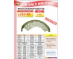 Cosmic Forklift Parts ON SALE NO.214-BRAKE SHOE(NON-ASBESTOS