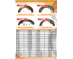 Cosmic Forklift Parts On Sale No.267-BRAKE SHOE(NON-ASBESTOS) page 1