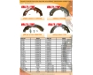 Cosmic Forklift Parts On Sale No.267-BRAKE SHOE(NON-ASBESTOS)