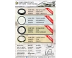 Cosmic Forklift Parts New Parts No.344-OIL SEAL