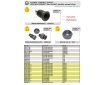 Cosmic Forklift Parts Special Project NO.28-BLOT hub front&NUT HUB&NUT double wheel stop-page8