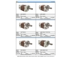 Cosmic Forklift Parts New Parts NO.398-[CPW] Hydraulic pump MITSUBISHI Catalogue-page11